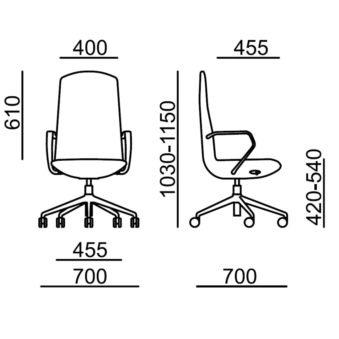 Bürostuhl Linna von RIM - Produktbild 4 von 5