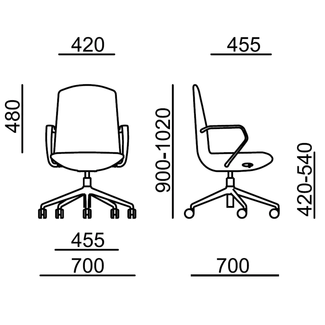 Bürostuhl Linna von RIM - Produktbild 4 von 5