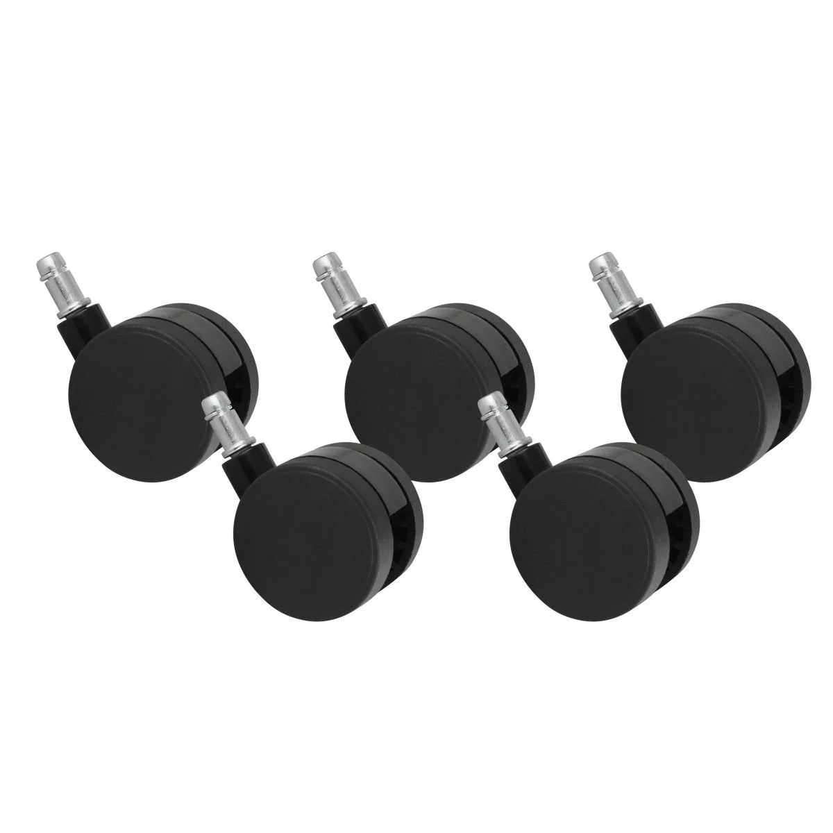 Teppichboden-Rollen Ø 60 mm 5er Set von Amstyle - Produktbild 1 von 5