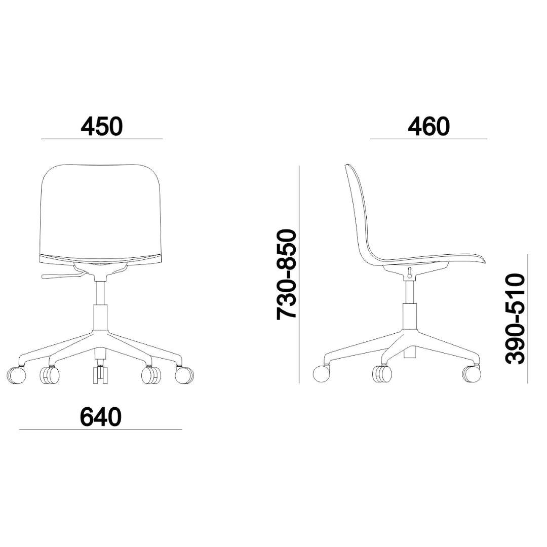 Konferenzstuhl Lambda 4001 Roll von RIM - Produktbild 5 von 5