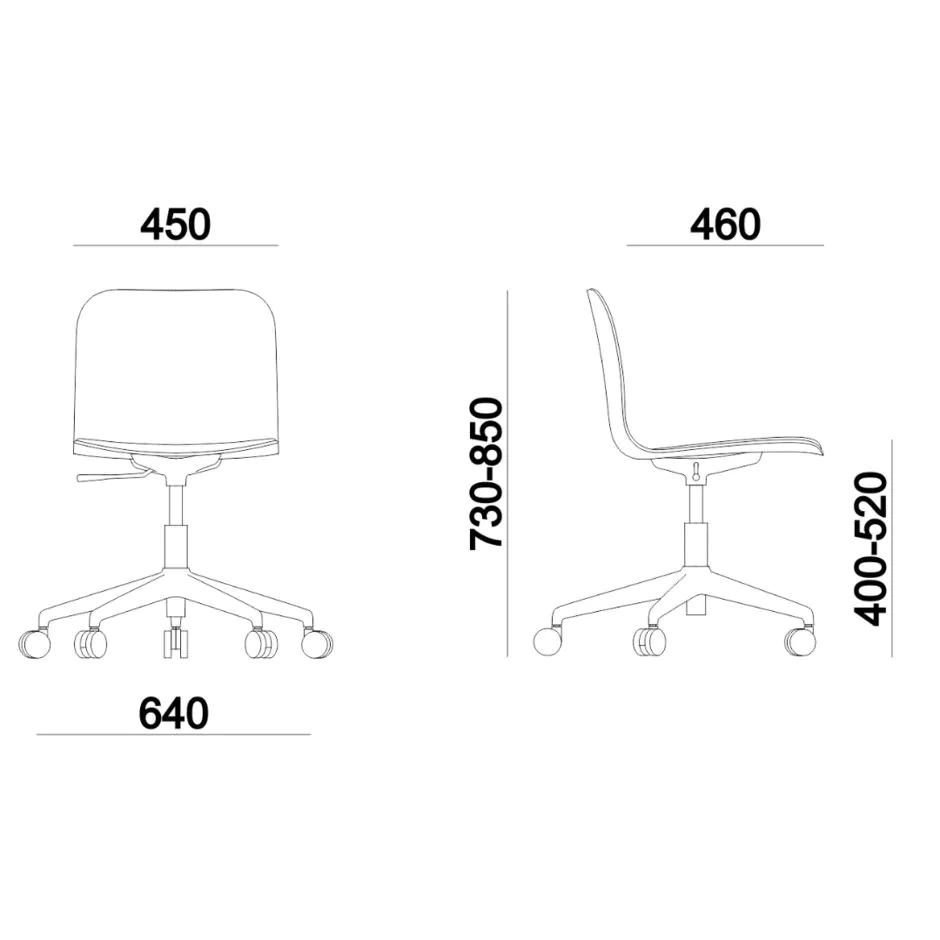 Konferenzstuhl Lambda 4002 Roll von RIM - Produktbild 3 von 3