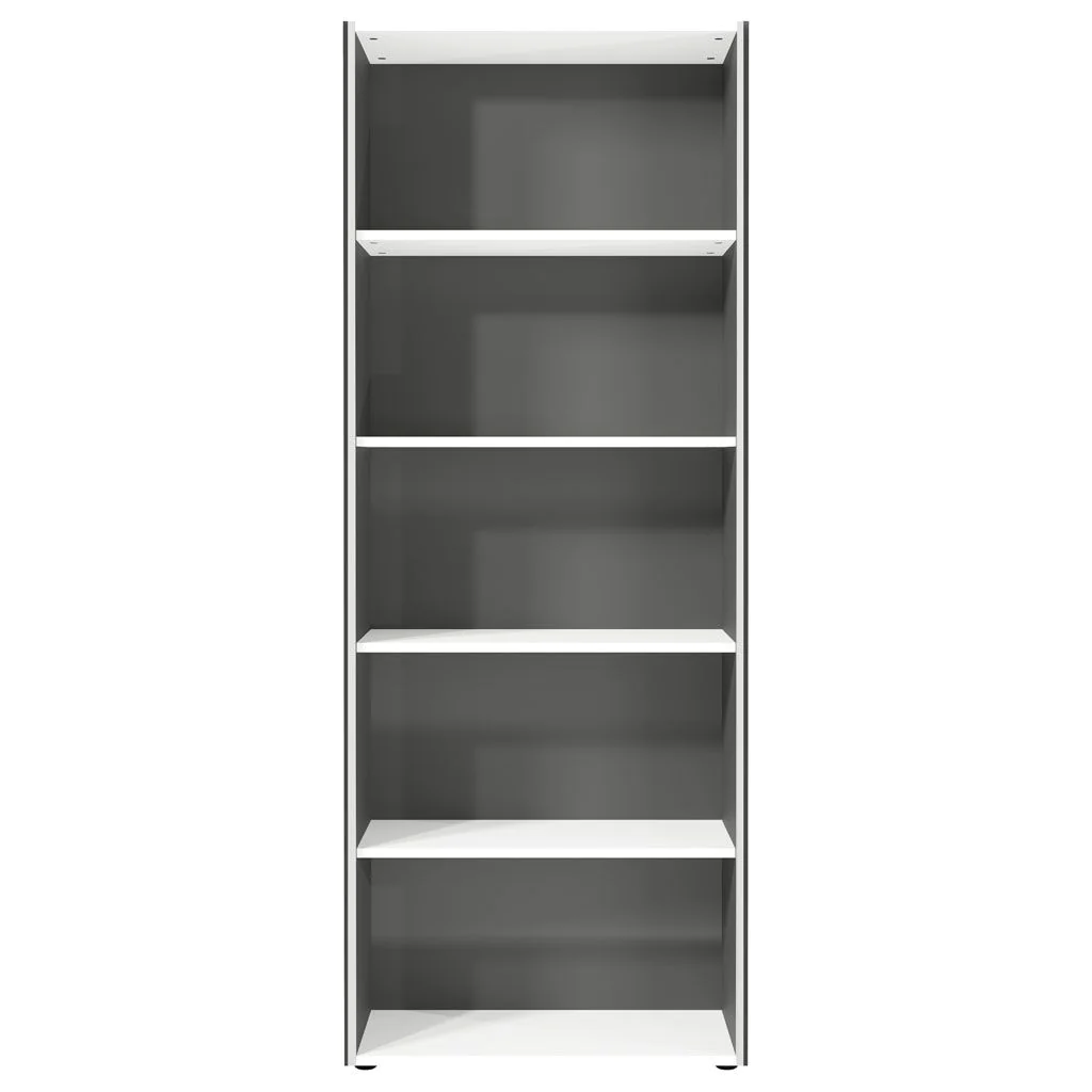 Regal 4261 Pasadena - Graphit/Weiß von BME home - Produktbild 5 von 5