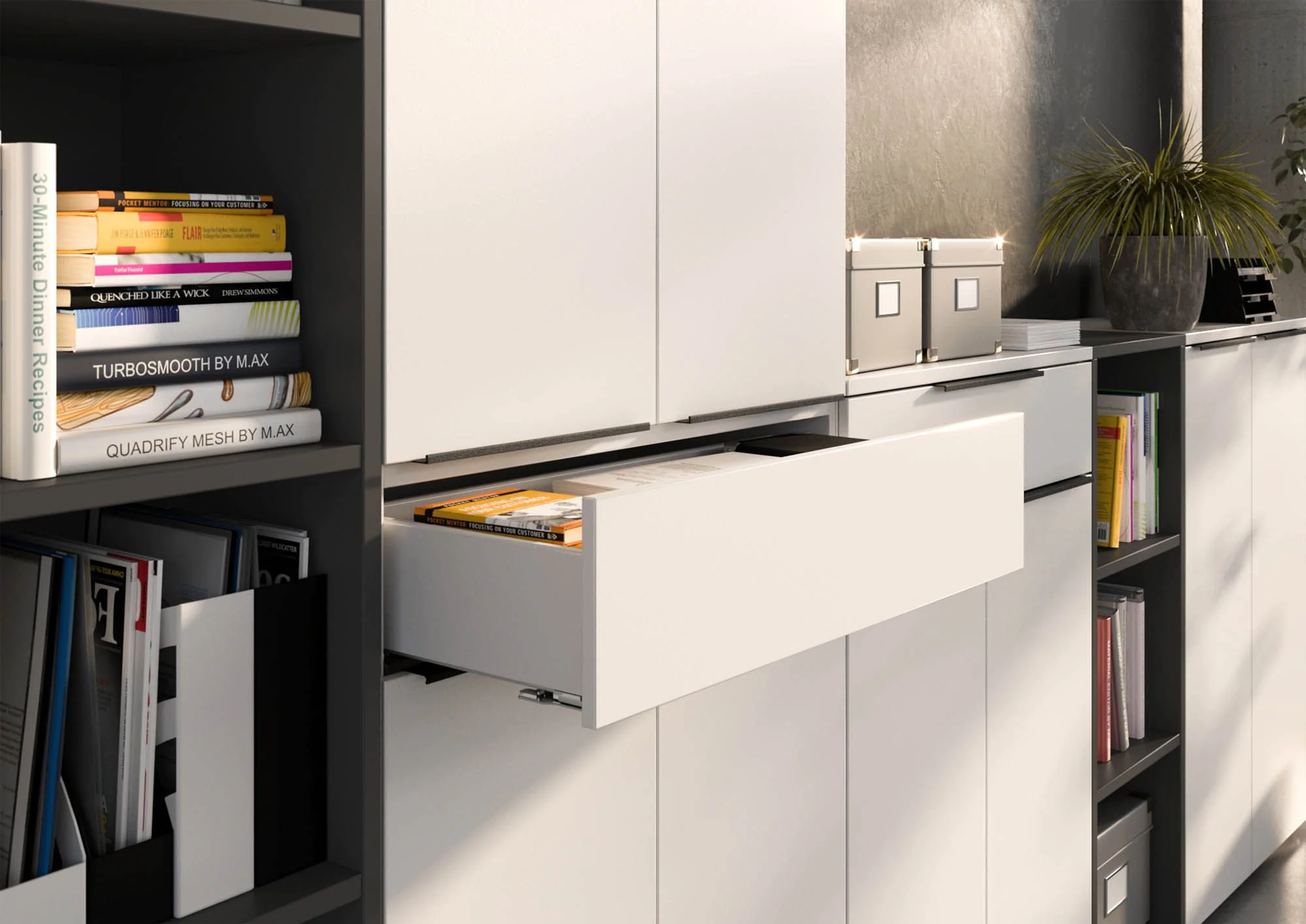 Aktenschrank Mailand 4369 von BME home - Produktbild 8 von 9