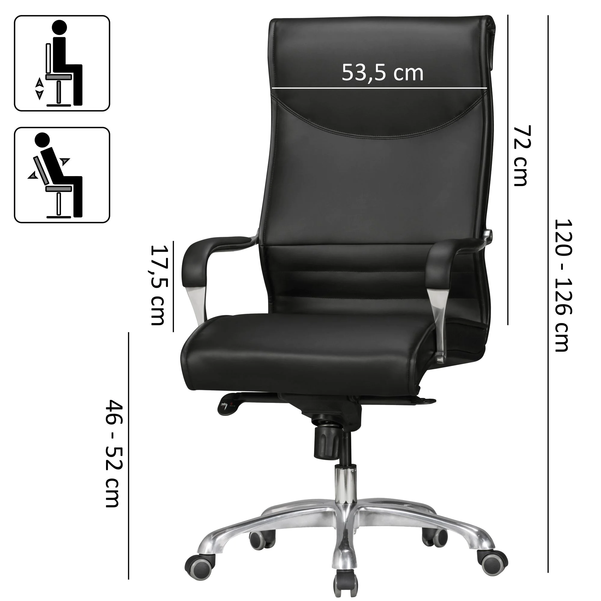 Bürostuhl BigBoss von Amstyle - Produktbild 3 von 8