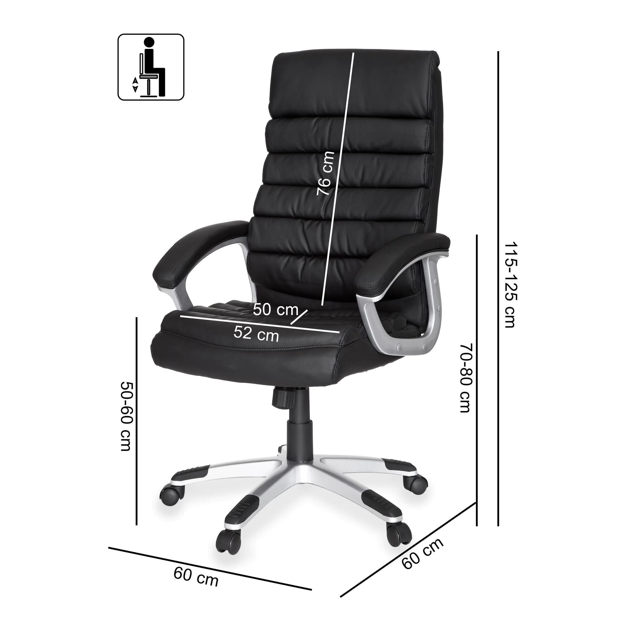 Bürostuhl Valencia von Amstyle - Produktbild 3 von 7