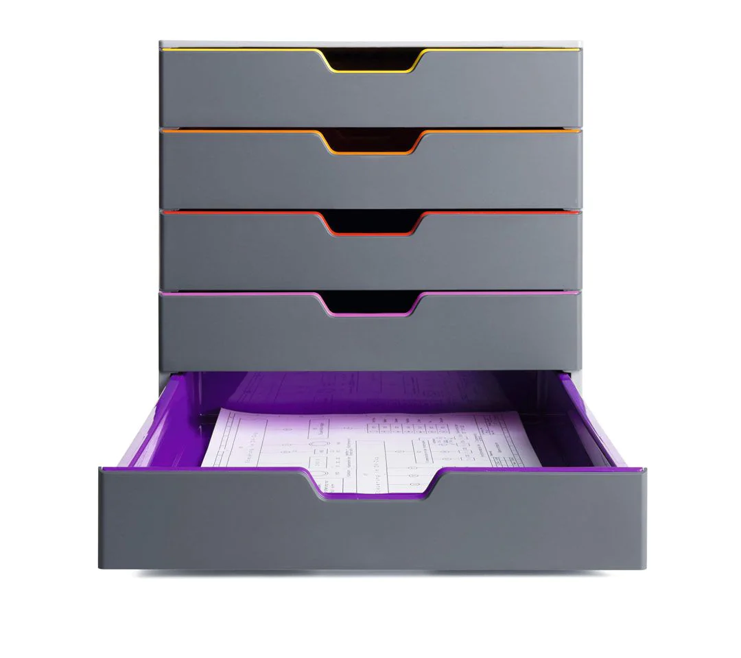 Schubladenbox VARICOLOR 5 von Durable - Produktbild 2 von 5