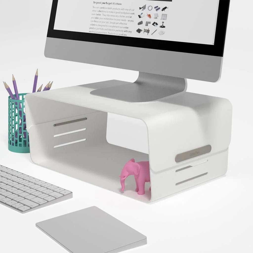 Addit Bento® Monitorerhöhung - verstellbar 12X von Dataflex - Produktbild 7 von 9