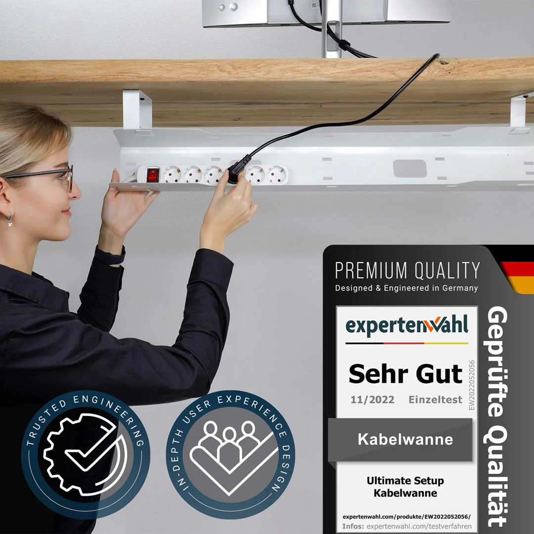 Kabelwanne Stealth beidseitig klappbar von Ultimate Setup - Produktbild 3 von 8