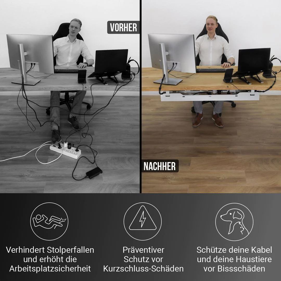 Kabelwanne Stealth beidseitig klappbar von Ultimate Setup - Produktbild 7 von 8