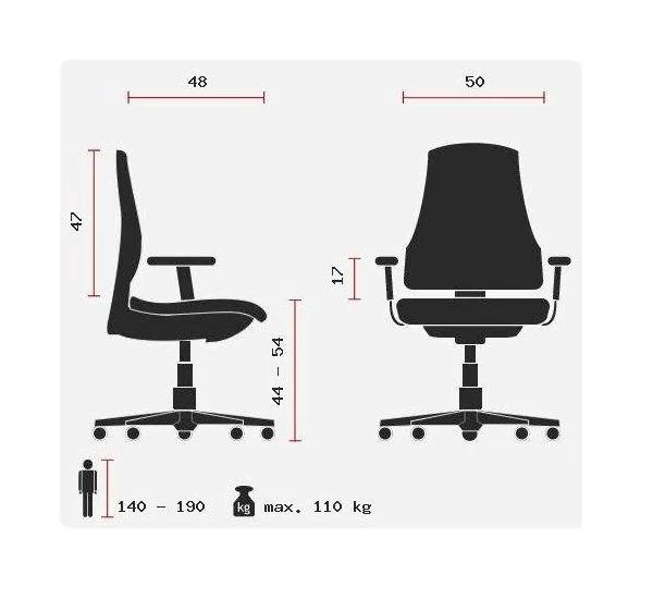 Bürostuhl Bonaire von HJH - Produktbild 2 von 5