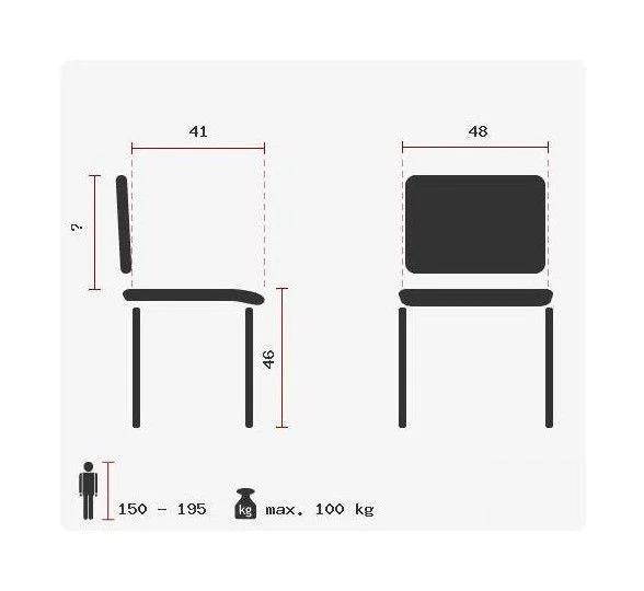 Konferenzstuhl Even B von HJH - Produktbild 7 von 19