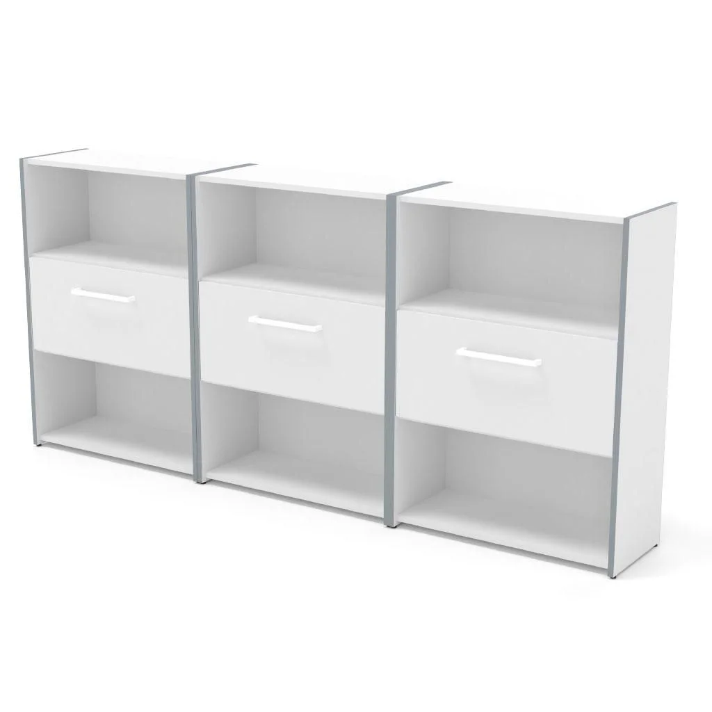 Komplettbüro Move 3 Premium mit höhenverstellbarem Schreibtisch Eckform von Kerkmann - Produktbild 6 von 7