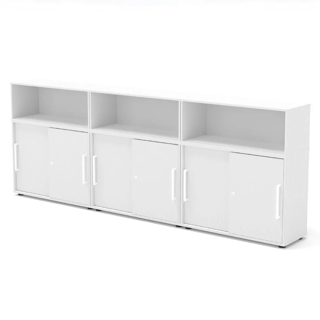 Komplettbüro Move 3 Premium mit höhenverstellbaren Schreibtischen von Kerkmann - Produktbild 7 von 8