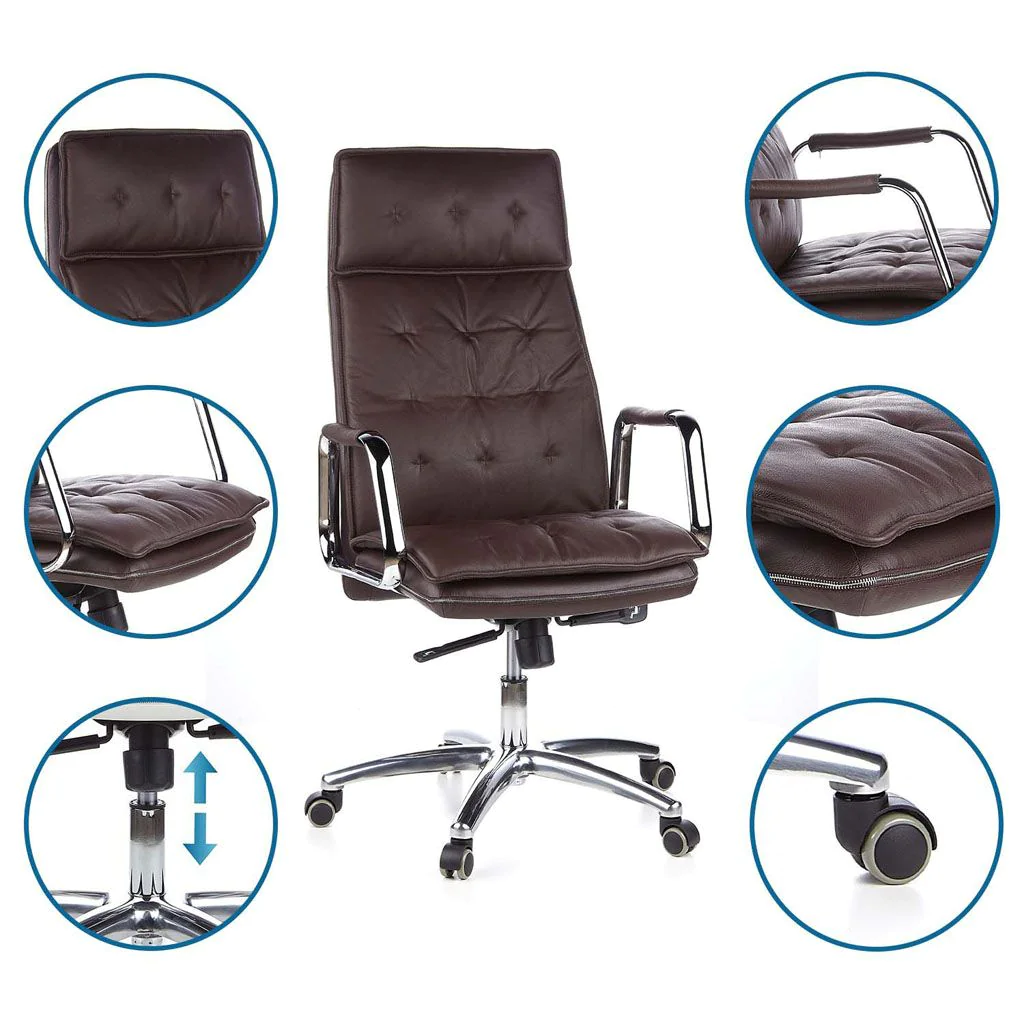 Chefsessel Govern T Leder von HJH - Produktbild 4 von 6