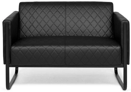 Loungemöbel Antigua Black 2-Sitzer - HJH-713302