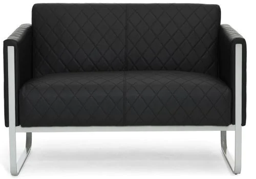 Loungemöbel Antigua Step 2-Sitzer - Schwarz von HJH - Produktbild 1 von 6