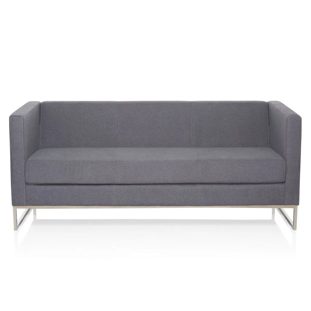 Loungemöbel Levantado 3-Sitzer - Dunkelgrau - HJH-713503