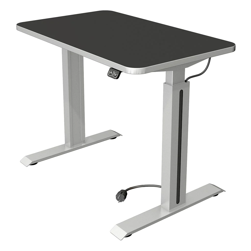 Höhenverstellbarer Schreibtisch Move 1 Style 100x60cm - Anthrazit - KMA-10175413