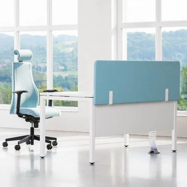 Schreibtisch CS5040 I-LEG mit Sichtschutz von Nowy Styl - Produktbild 3 von 5