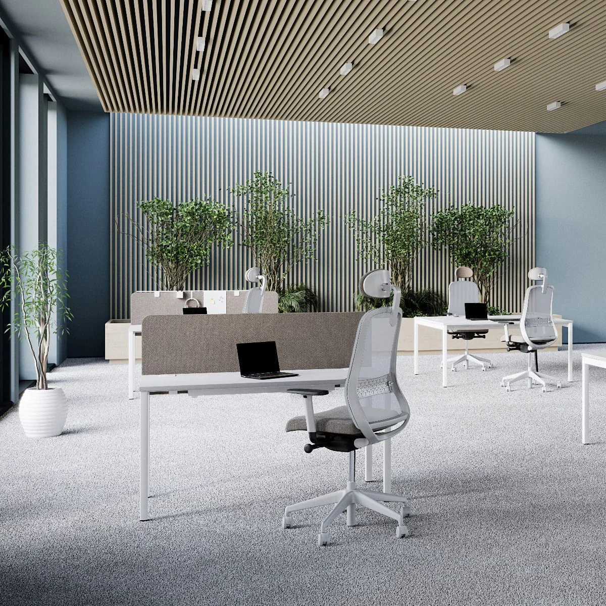 Schreibtisch bSpace 4 Fuß von Nowy Styl - Produktbild 3 von 6