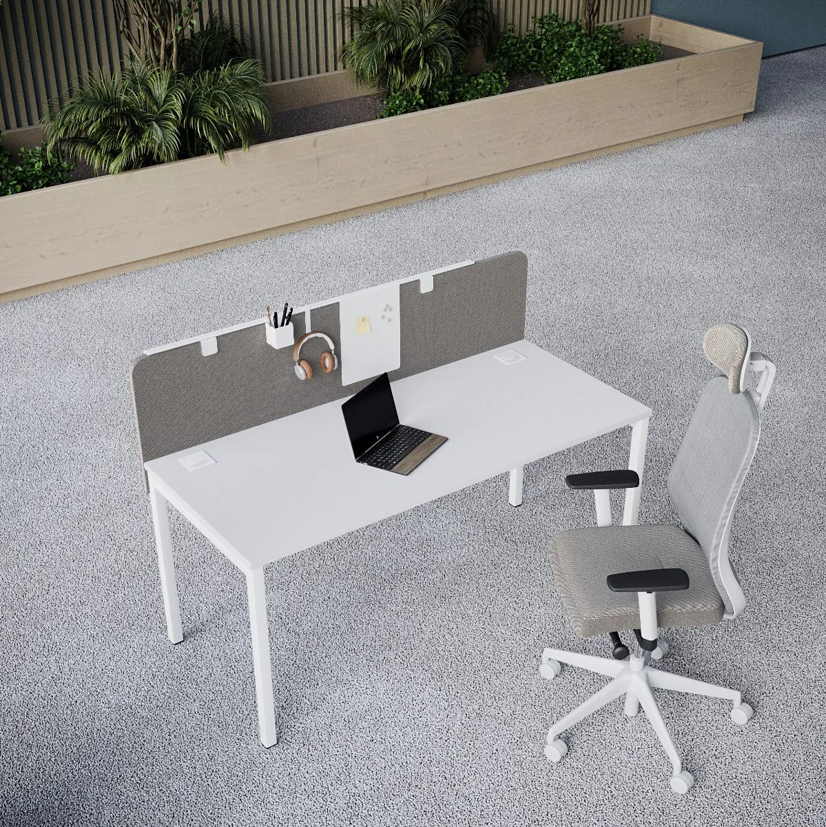 Schreibtisch bSpace 4 Fuß von Nowy Styl - Produktbild 1 von 6