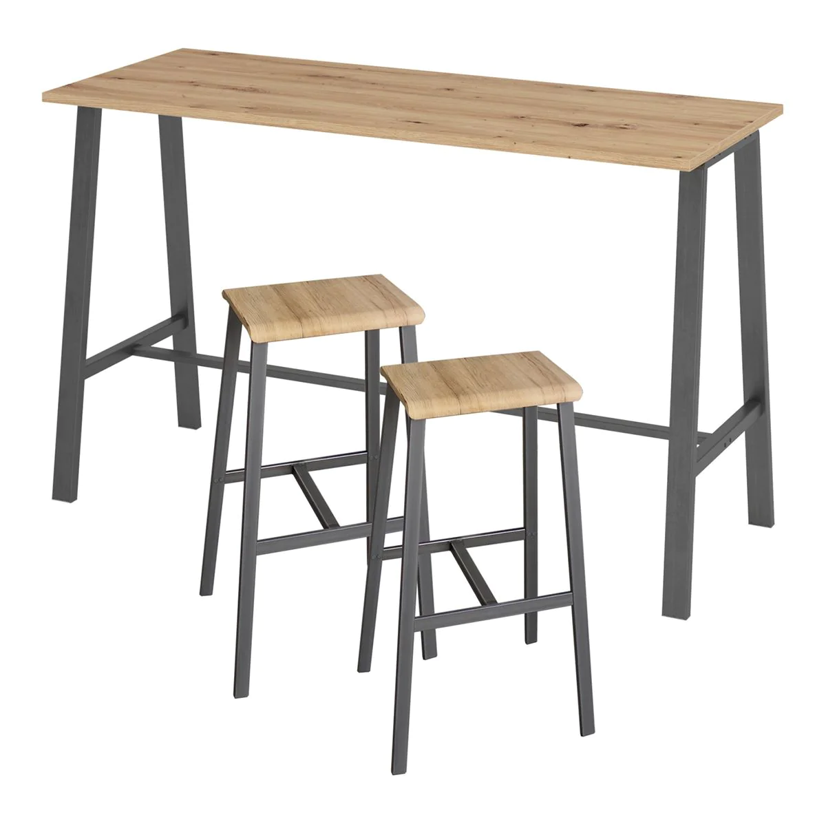 Barhocker Meeting Point (2er Set) von Hammerbacher - Produktbild 3 von 6