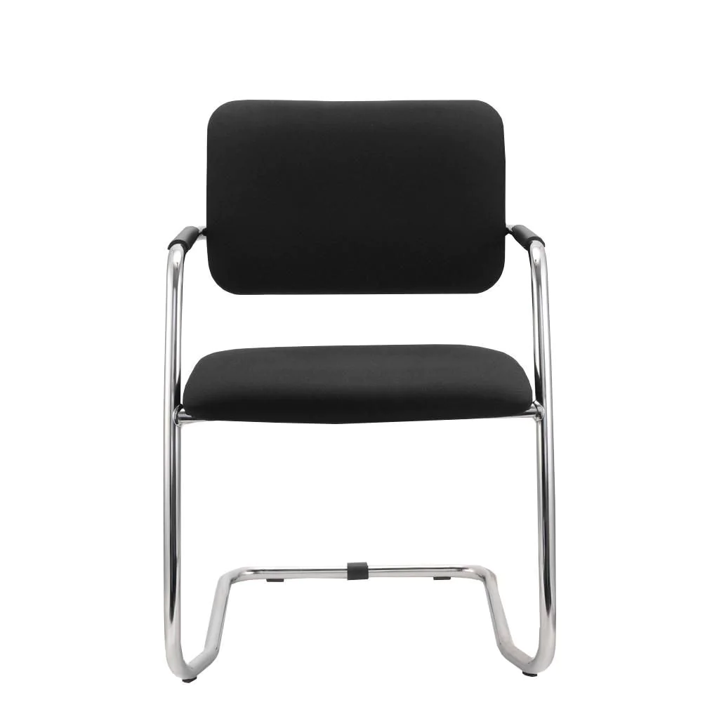 Besucherstuhl Tweet (2er Set) - Schwarz von Hammerbacher - Produktbild 2 von 5
