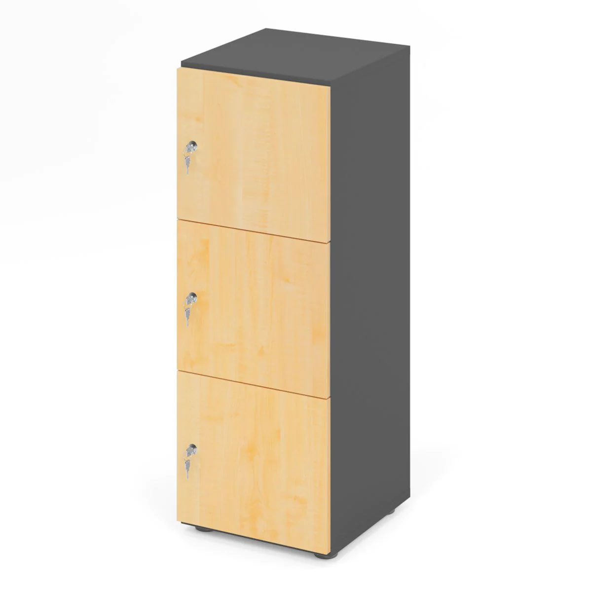 Schließfachschrank Profi 3 OH 3 Fächer von Hammerbacher - Produktbild 15 von 22