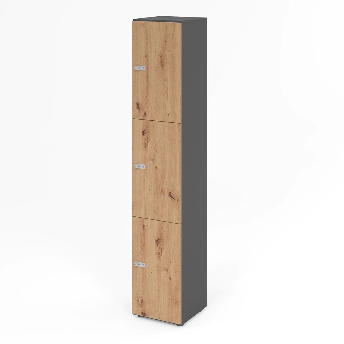 Schließfachschrank Profi 6 OH 3 Fächer von Hammerbacher - Produktbild 2 von 22