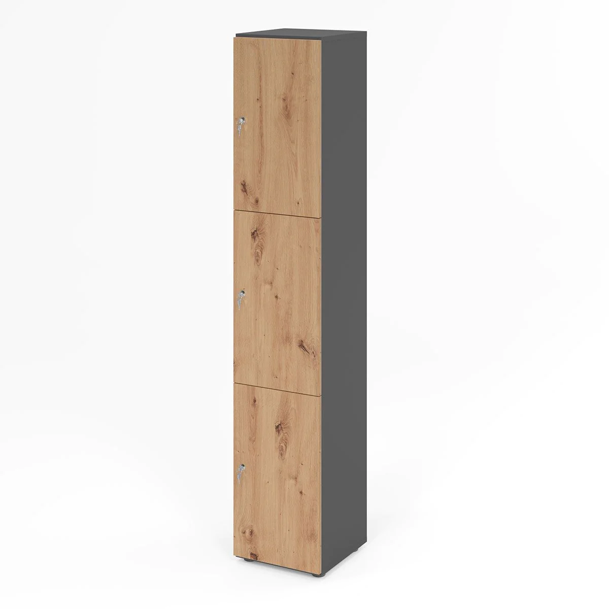 Schließfachschrank Profi 6 OH 3 Fächer - HBA-264L3