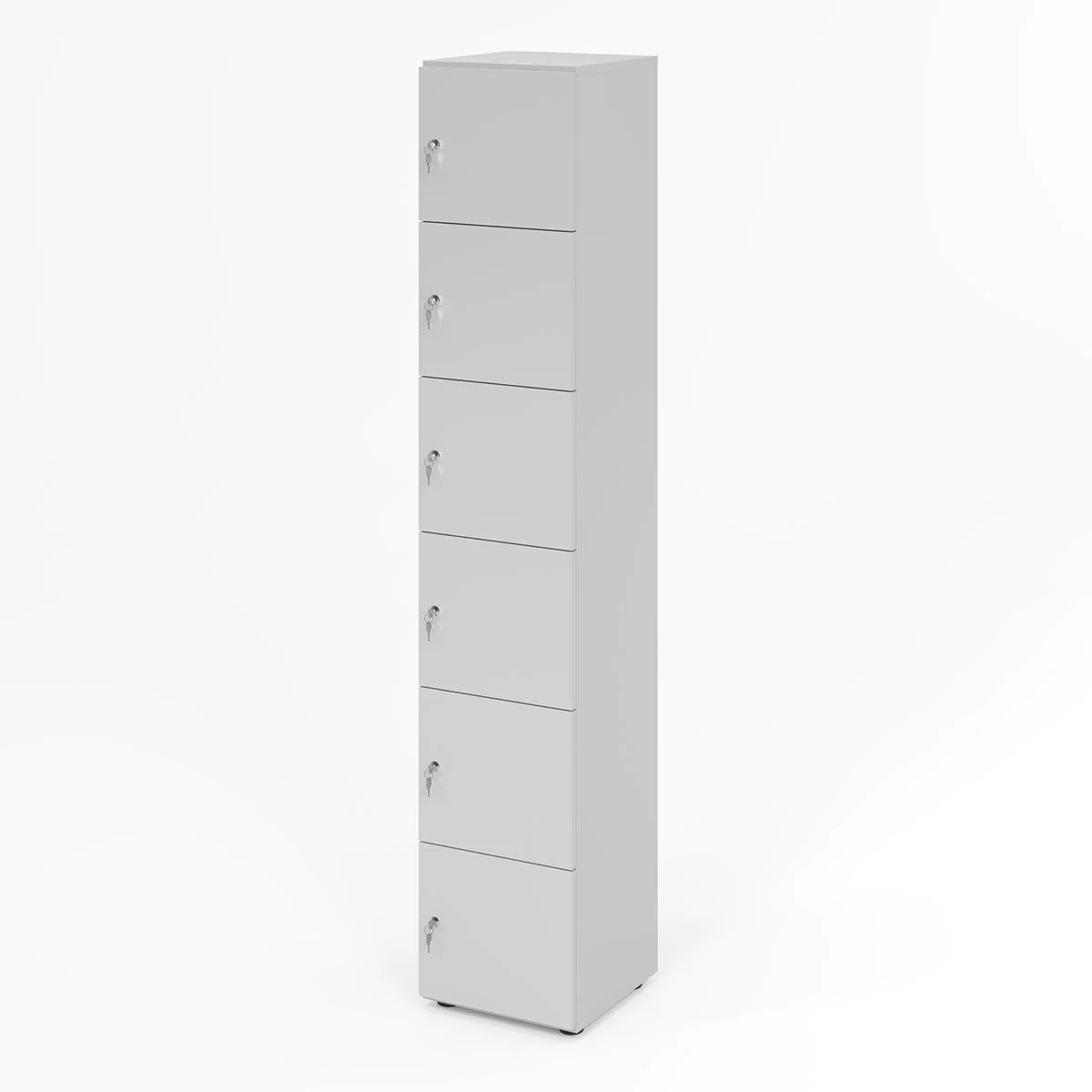 Schließfachschrank Profi 6 OH 6 Fächer von Hammerbacher - Produktbild 13 von 23