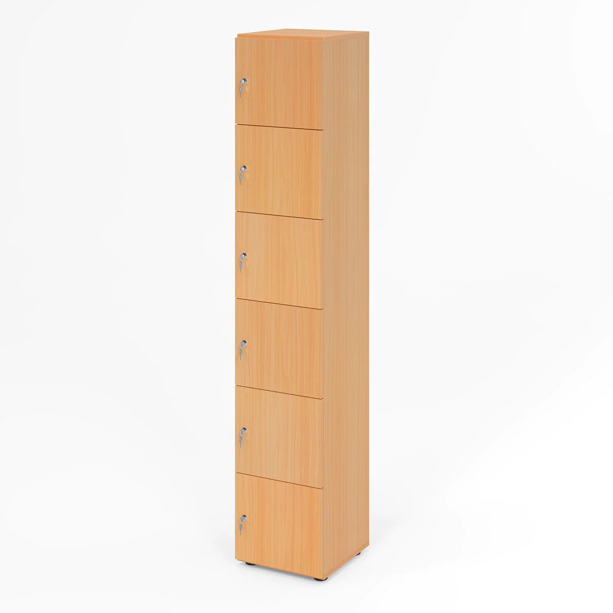 Schließfachschrank Profi 6 OH 6 Fächer von Hammerbacher - Produktbild 14 von 23