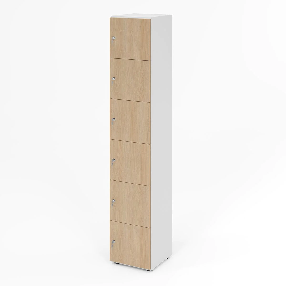 Schließfachschrank Profi 6 OH 6 Fächer von Hammerbacher - Produktbild 20 von 23