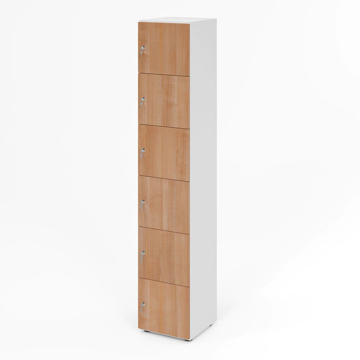 Schließfachschrank Profi 6 OH 6 Fächer von Hammerbacher - Produktbild 21 von 23