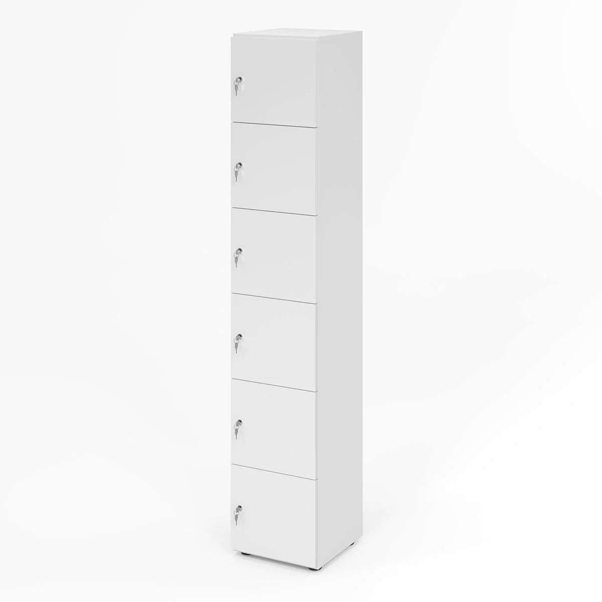 Schließfachschrank Profi 6 OH 6 Fächer von Hammerbacher - Produktbild 23 von 23