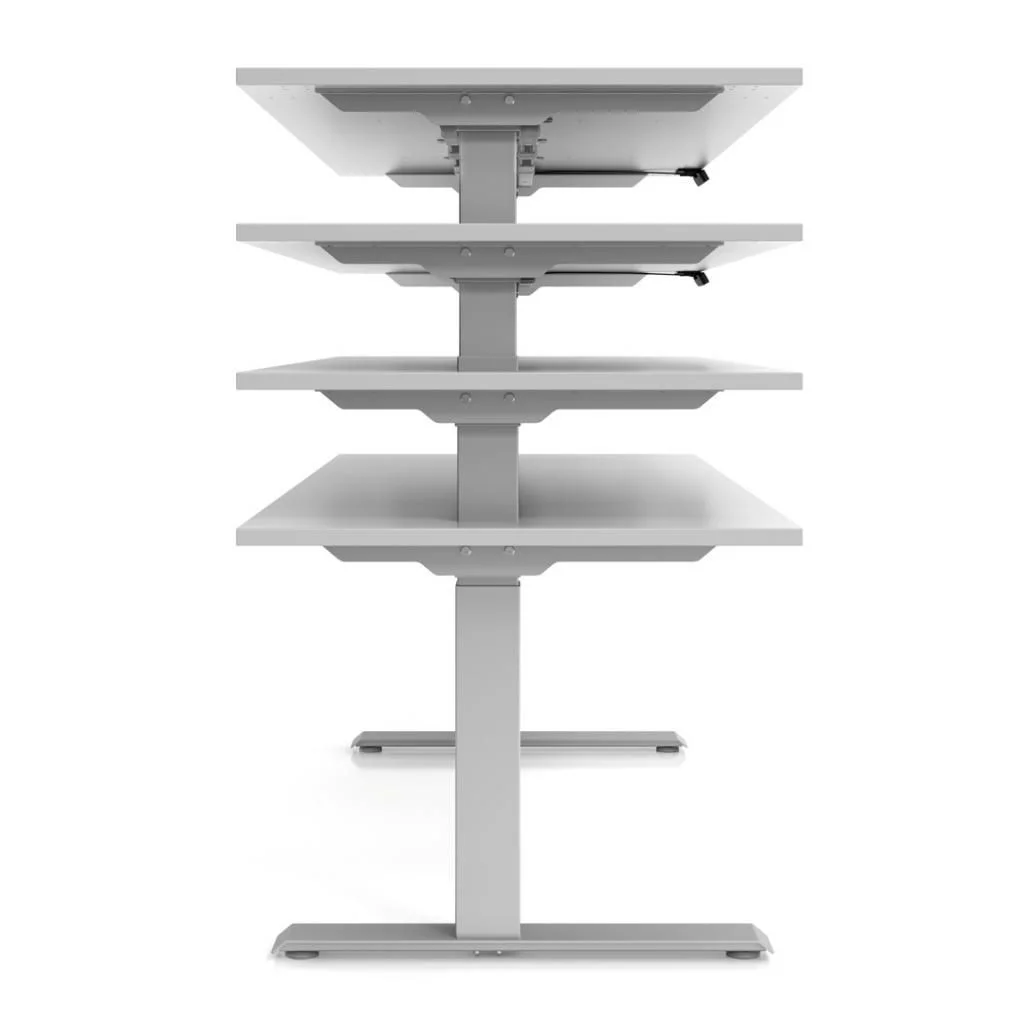 XDKB Schreibtisch, 120-180 cm, elektrisch höhenverstellbar, 2 Motoren von Hammerbacher - Produktbild 6 von 18