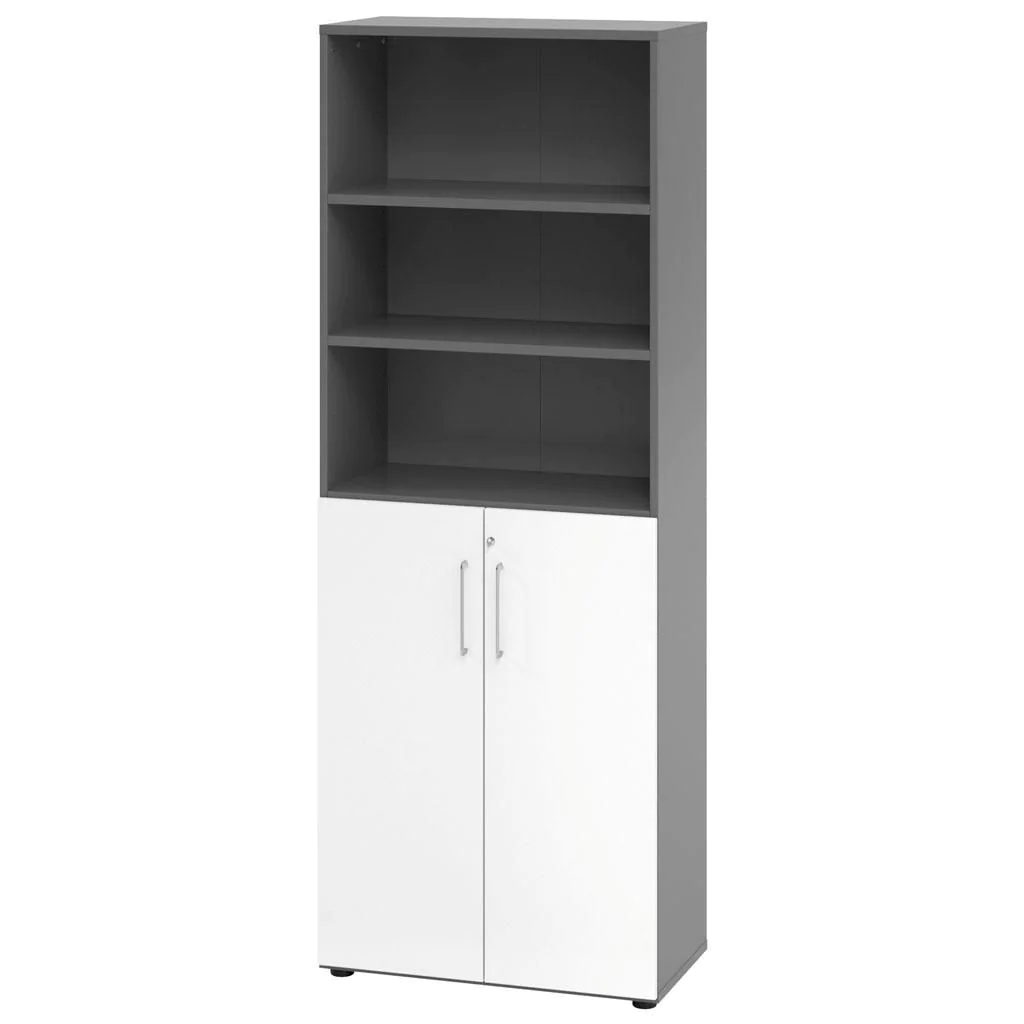 Kombischrank Advanced 9 T3 6 OH Metallgriff von Hammerbacher - Produktbild 9 von 14