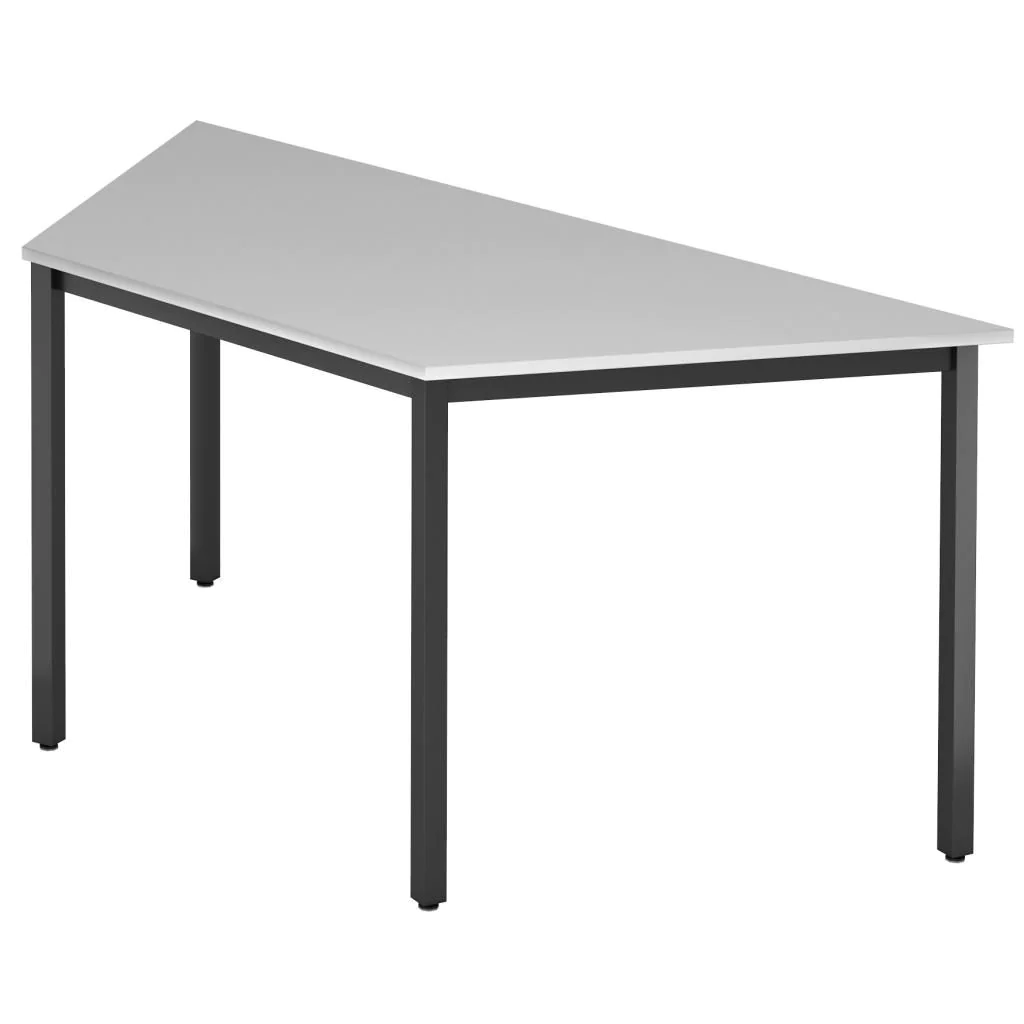 Konferenztisch D Trapezform vierkant von Hammerbacher - Produktbild 2 von 10