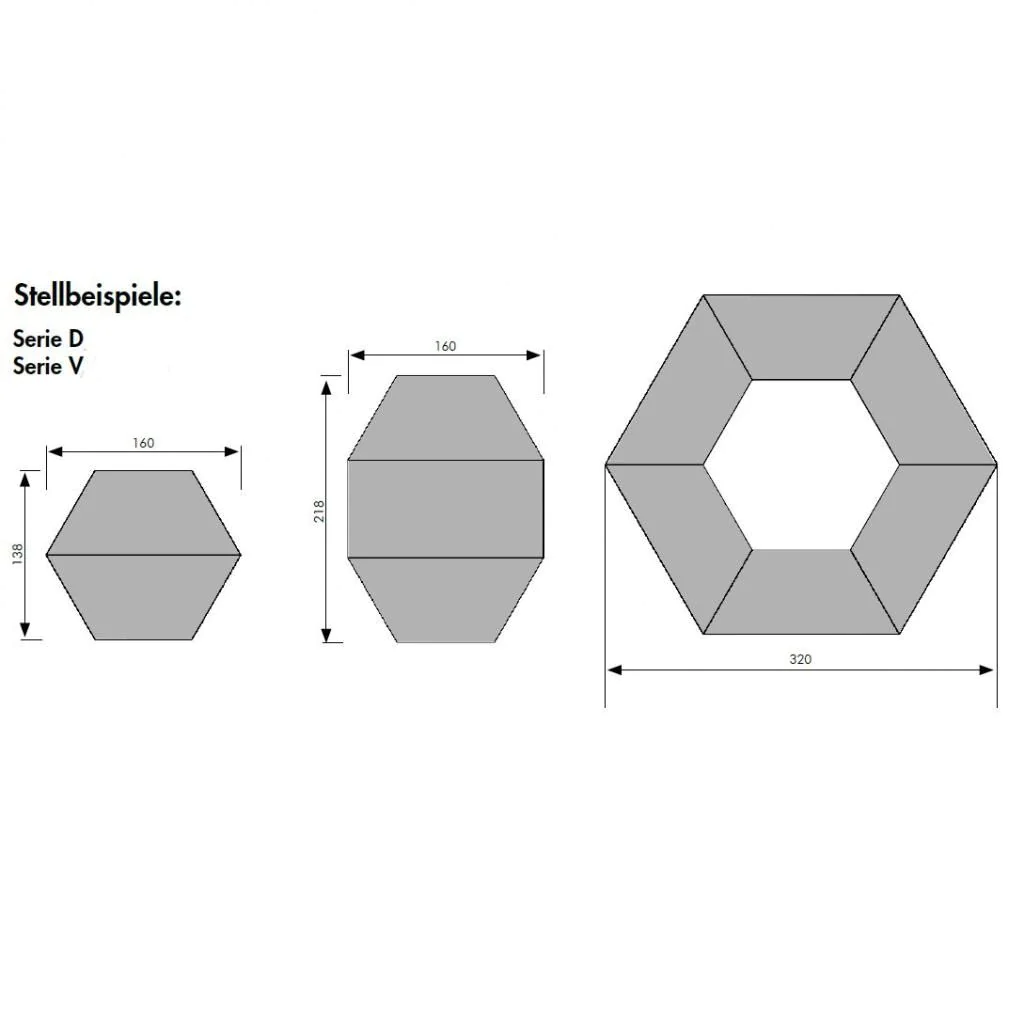 Konferenztisch D Trapezform vierkant von BME express - Produktbild 9 von 10