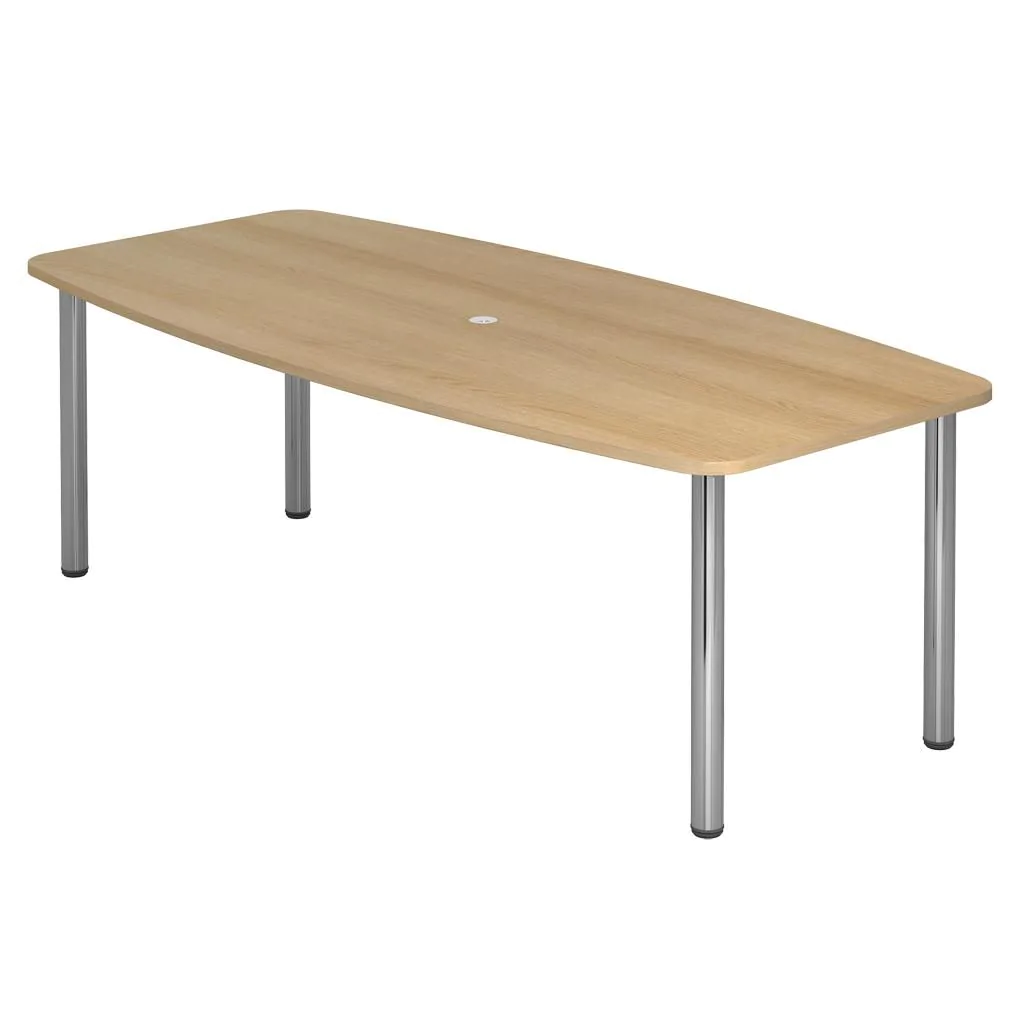 Konferenztisch KT-C Plus Fassform von Hammerbacher - Produktbild 1 von 10