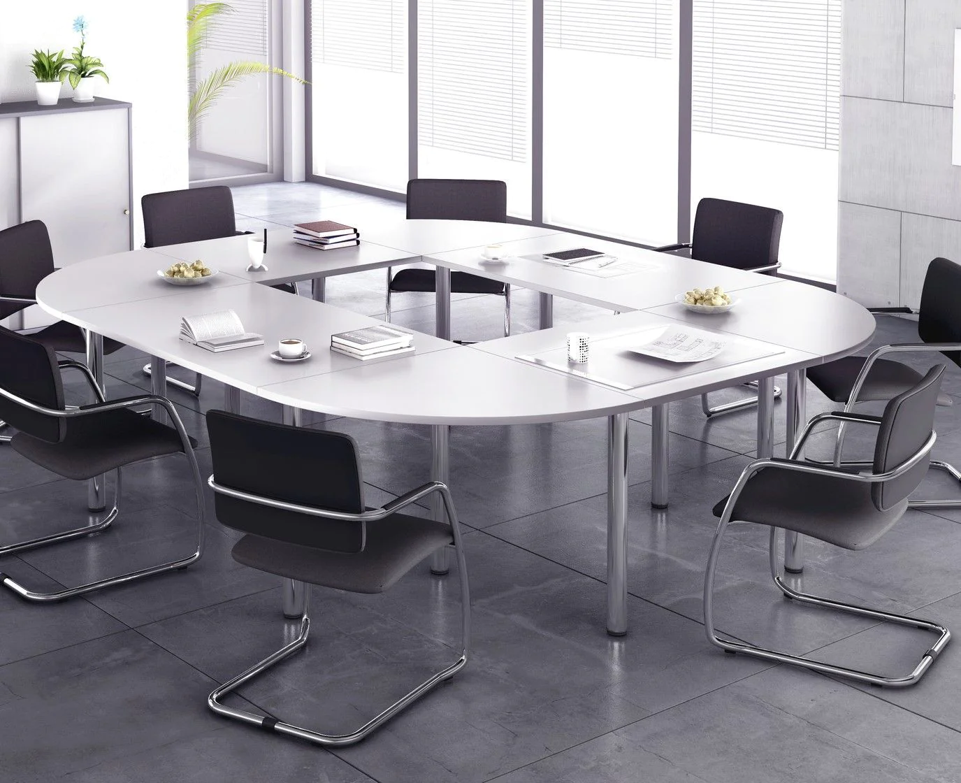 Konferenztisch K Kreis 8 von Hammerbacher - Produktbild 10 von 11