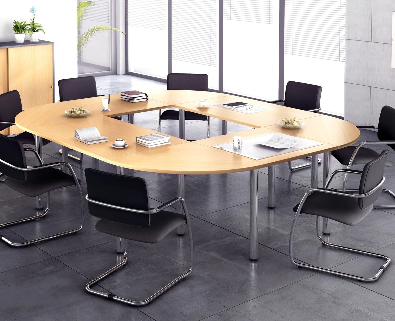 Konferenztisch K Kreis 8 von Hammerbacher - Produktbild 6 von 11