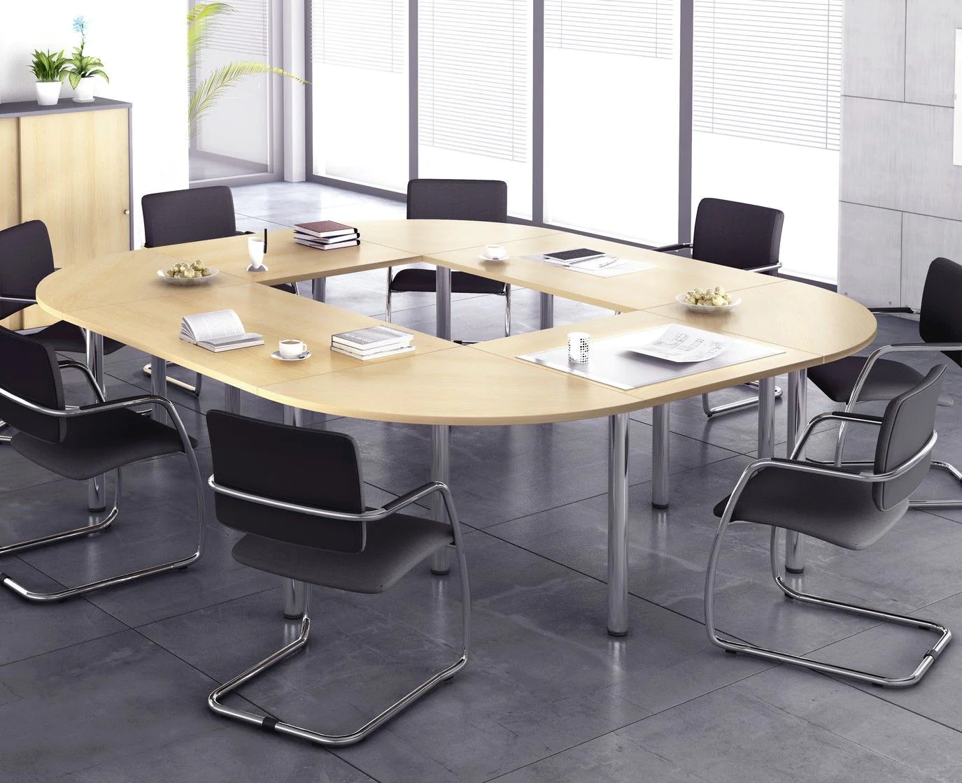 Konferenztisch K Kreis 8 von Hammerbacher - Produktbild 2 von 11