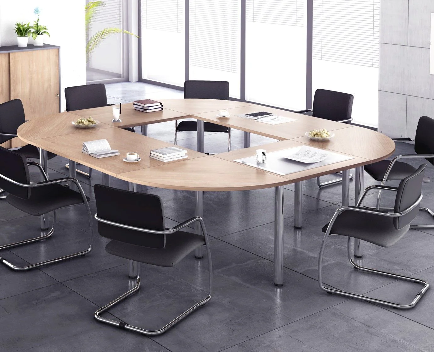 Konferenztisch K Kreis 8 von Hammerbacher - Produktbild 11 von 11