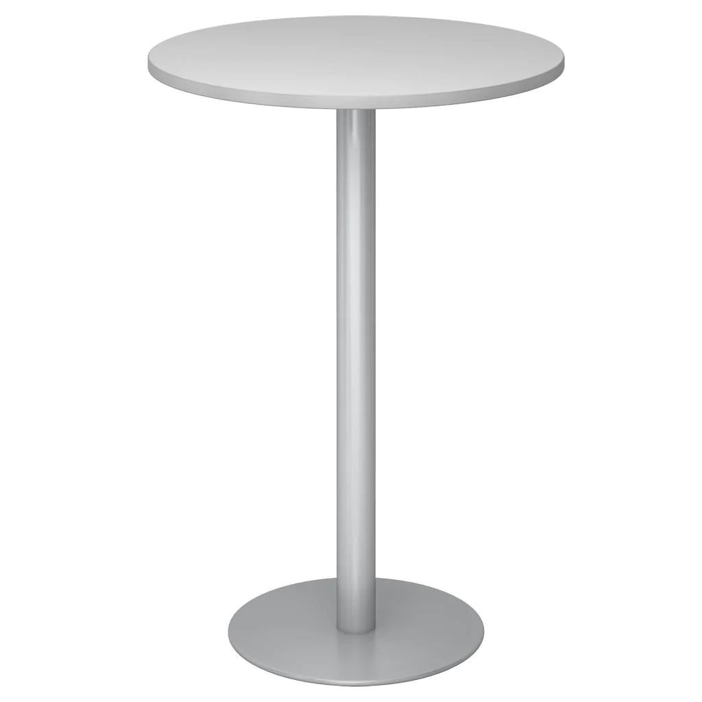 Säulentisch Rund - Silber von Hammerbacher - Produktbild 5 von 7