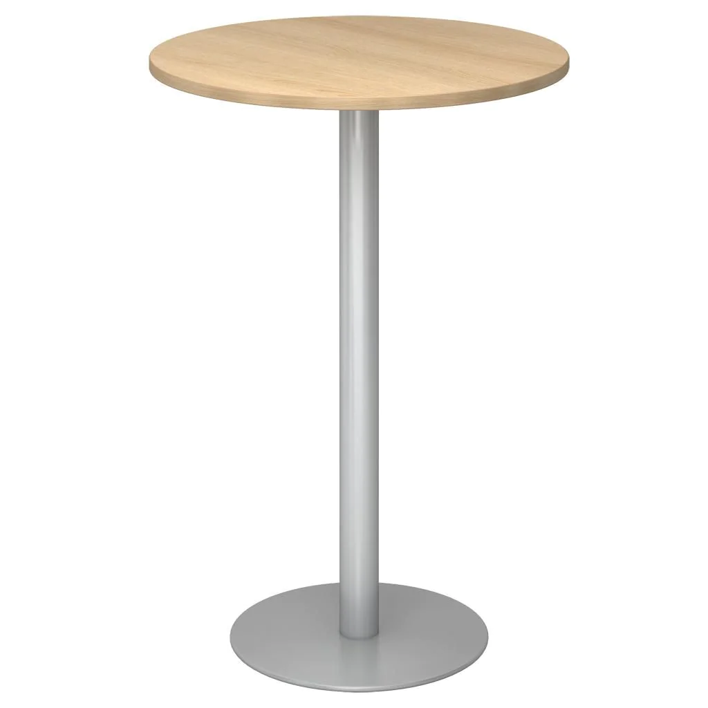 Säulentisch Rund - Silber von Hammerbacher - Produktbild 6 von 7