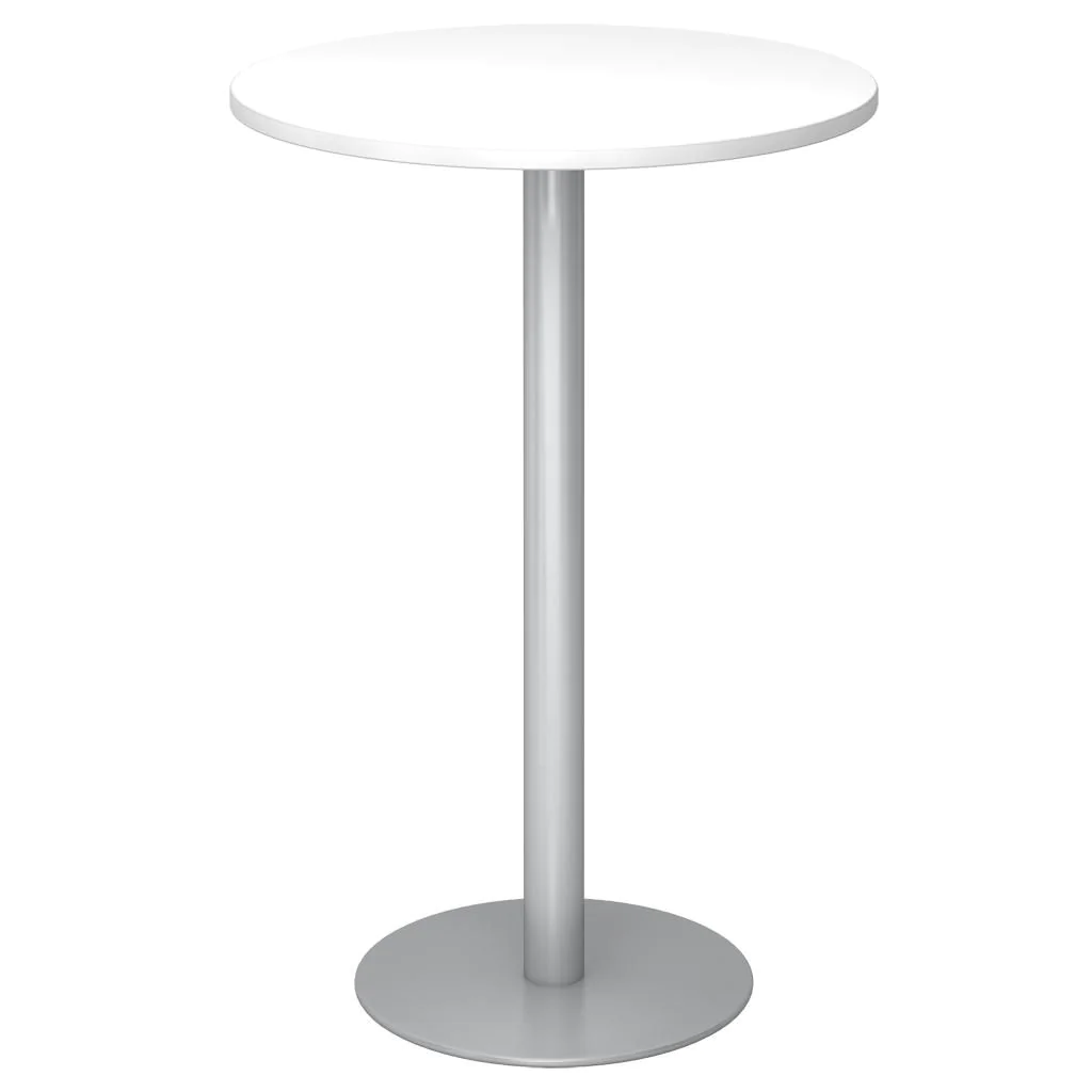 Säulentisch Rund - Chrom von Hammerbacher - Produktbild 2 von 7