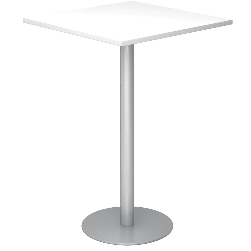 Säulentisch STH Quadratform - Silber von Hammerbacher - Produktbild 2 von 10