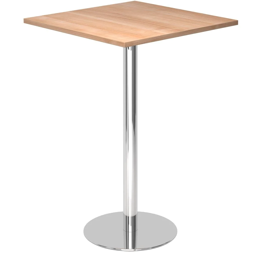 Säulentisch STH Quadratform - Silber von Hammerbacher - Produktbild 3 von 10