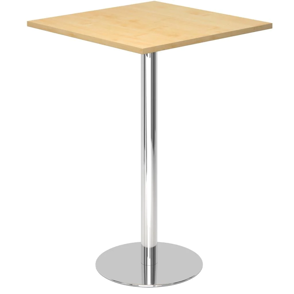 Säulentisch STH Quadratform - Silber von Hammerbacher - Produktbild 5 von 10